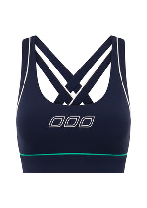 Lorna Jane Relay High Support Sports Bra - French Navy
