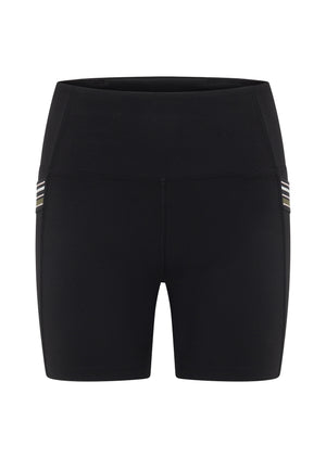 Lorna Jane Swift 3 Pocket 14cm Bike Shorts - Black
