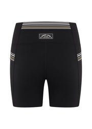 Lorna Jane Swift 3 Pocket 14cm Bike Shorts - Black