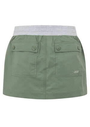 Lorna Jane Flashdance Mini Skirt - Light Khaki
