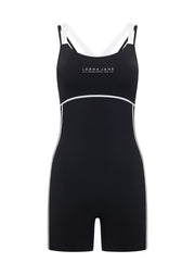 Lorna Jane Swift Motion No Ride 12cm Bodysuit - Black