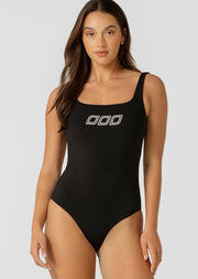 Lorna Jane Iconic Active Swim One Piece - Black