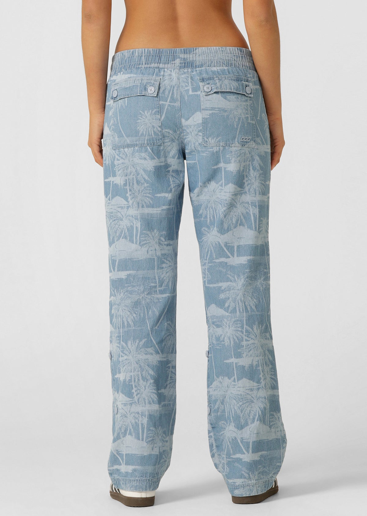 Lorna Jane Aloha Denim Flashdance Pants - Aloha Blues Print