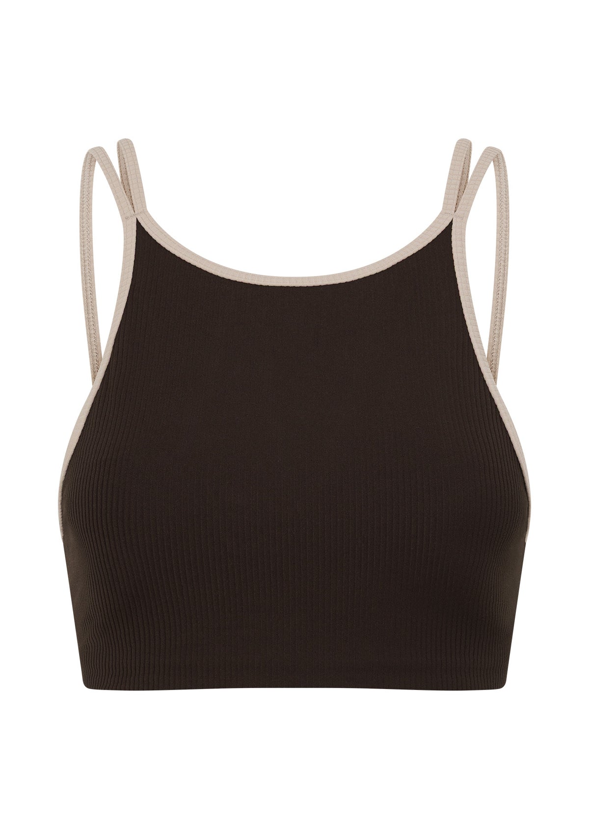 Lorna Jane Sun Seeker Rib Sports Bra - Volcano