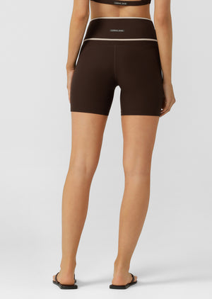 Lorna Jane Sun Seeker 14cm Bike Shorts - Volcano
