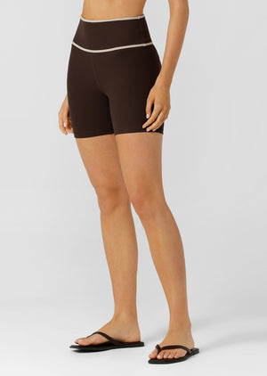 Lorna Jane Sun Seeker 14cm Bike Shorts - Volcano
