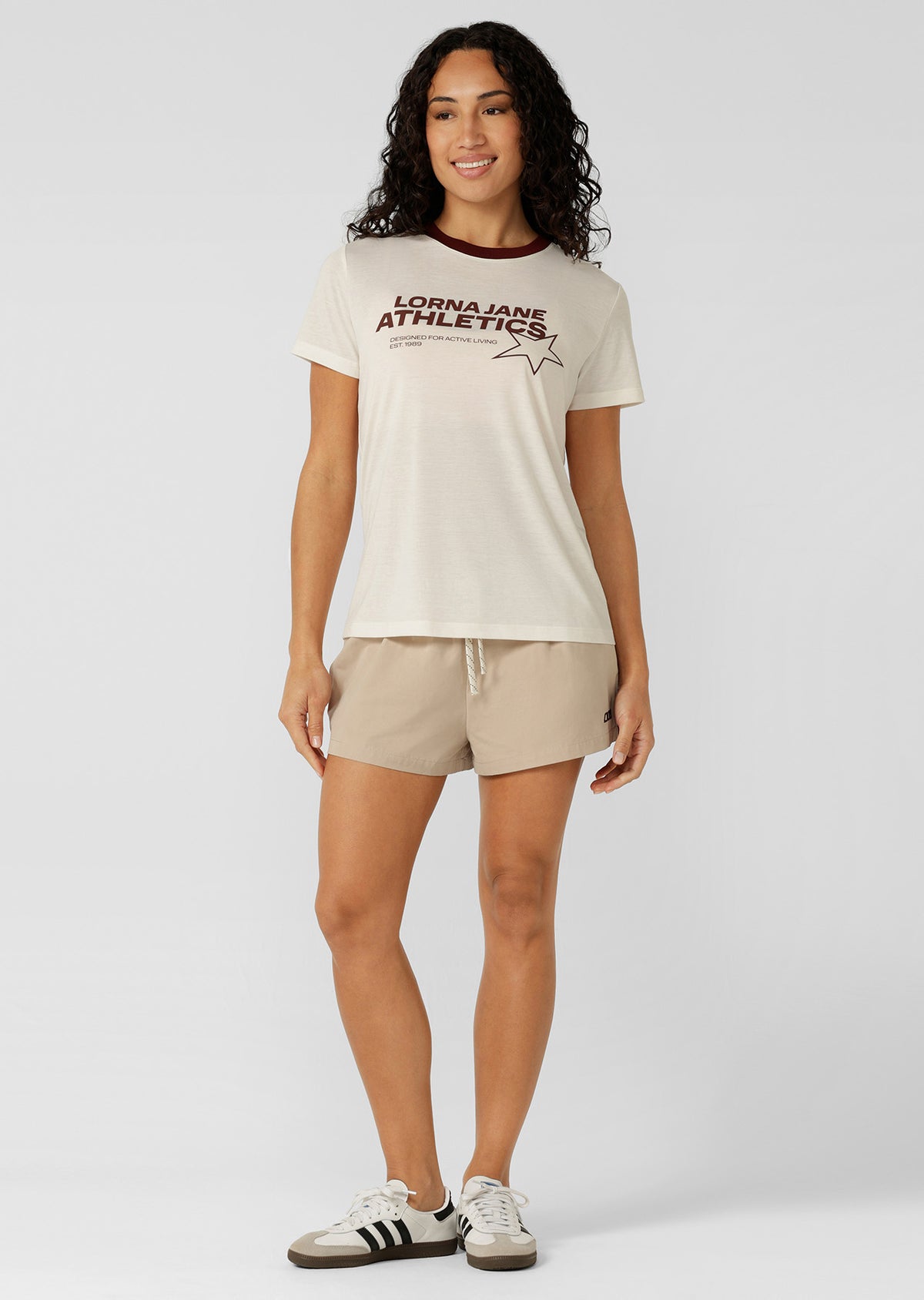 Lorna Jane First Place T-Shirt - Cream