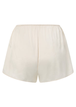 Lorna Jane Sweet Dreams Satin Shorts - Cream