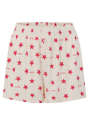 Lorna Jane Starstruck Rib Shorts - Starstruck Print