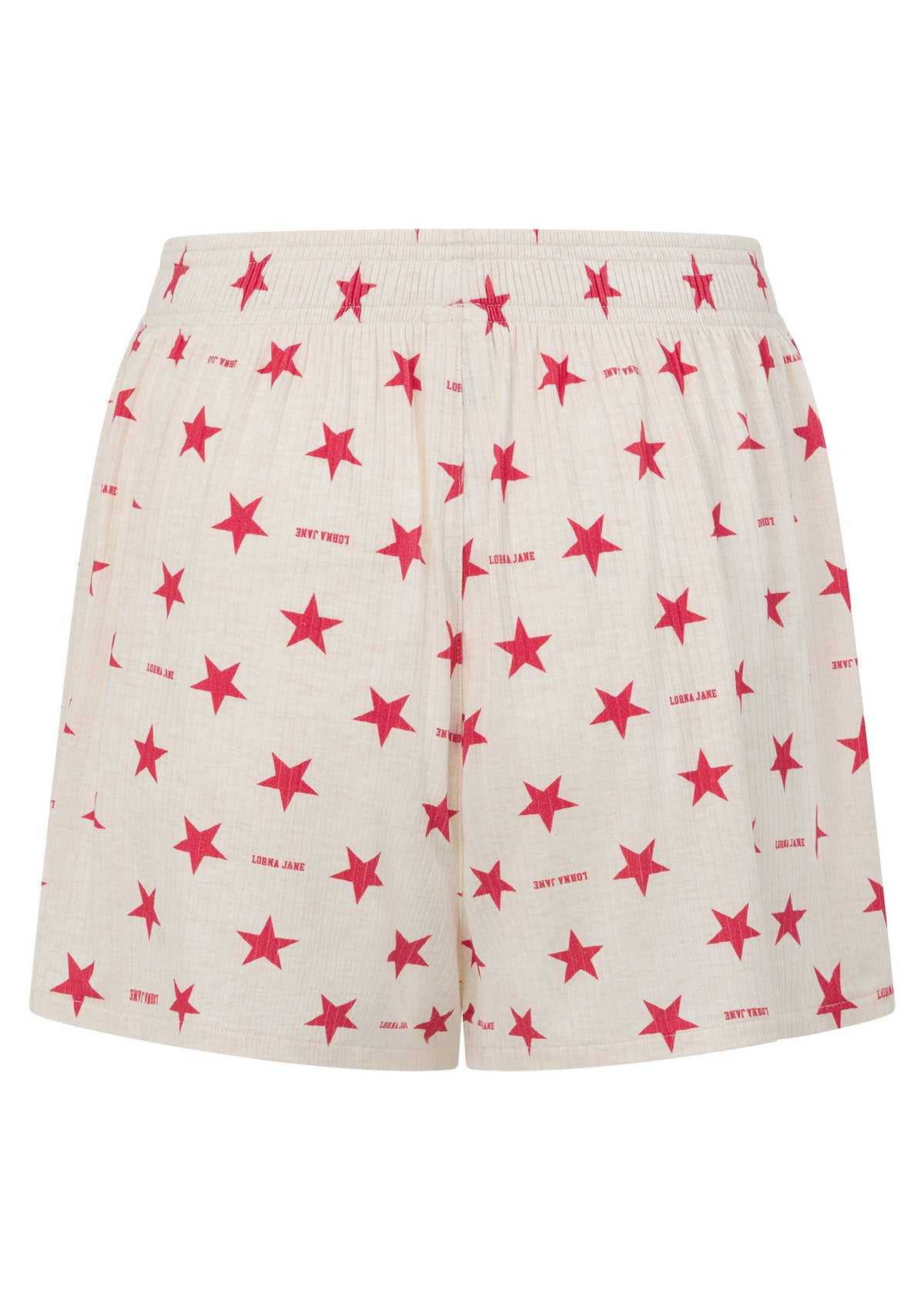 Lorna Jane Starstruck Rib Shorts - Starstruck Print