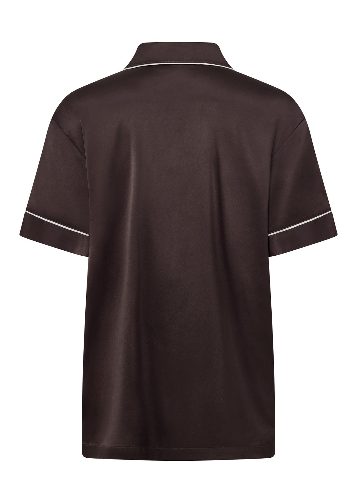Lorna Jane Sweet Dreams Satin Short Sleeve Shirt - Volcano