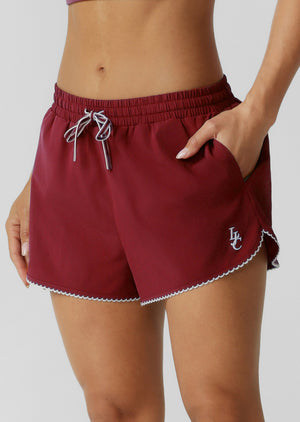 Lorna Jane LJC Pretty Sweet Run Shorts - Cherry