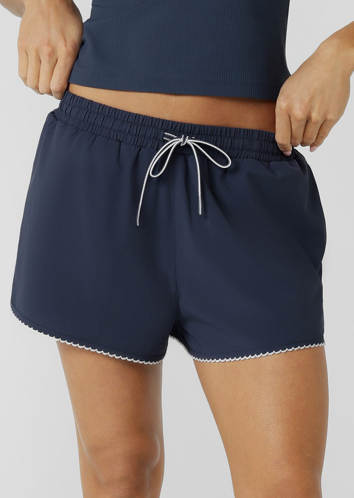 Lorna Jane LJC Pretty Sweet Run Shorts - Platinum Navy