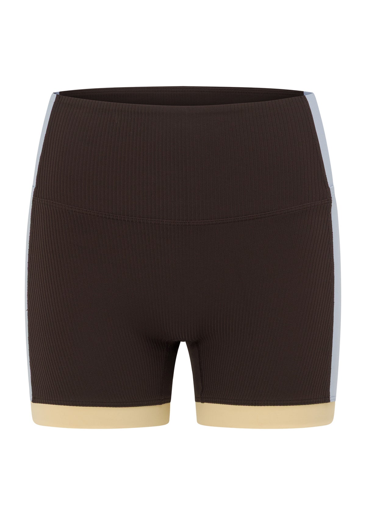 Lorna Jane Set Point No Ride 2 Pocket 12cm Bike Shorts - Volcano Multi