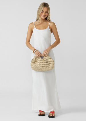 Lorna Jane Effortless Slip Dress - White