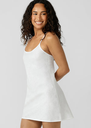 Lorna Jane Effortless Mini Dress - White