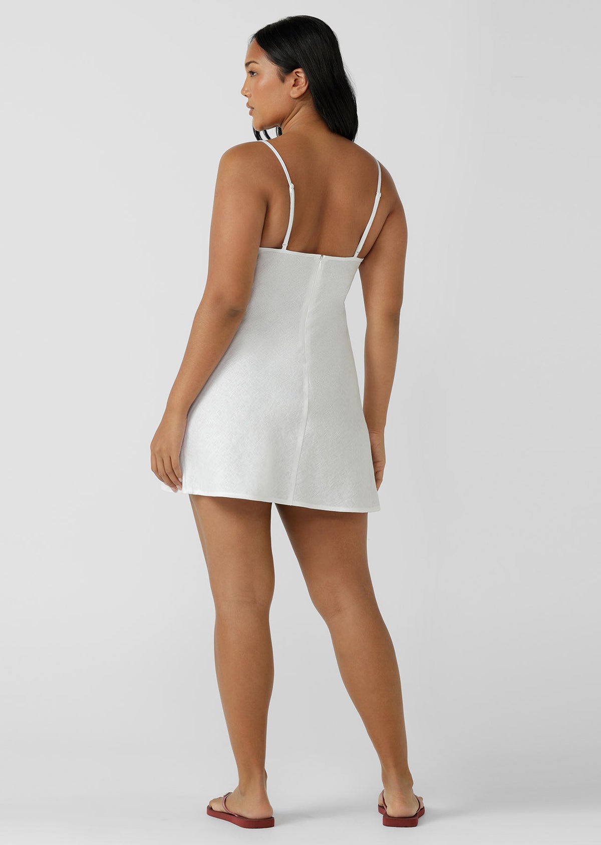 Lorna Jane Effortless Mini Dress - White