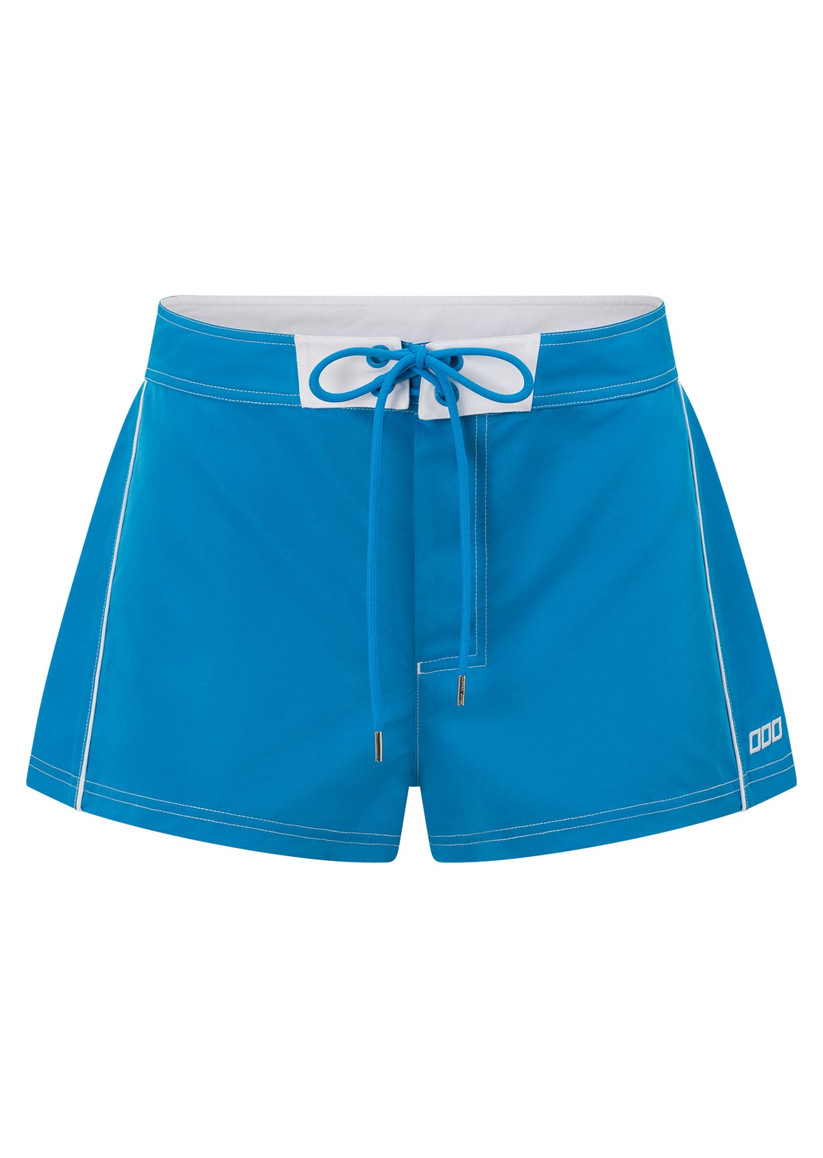 Lorna Jane Wave Seeker Retro Shorts - Capri Blue