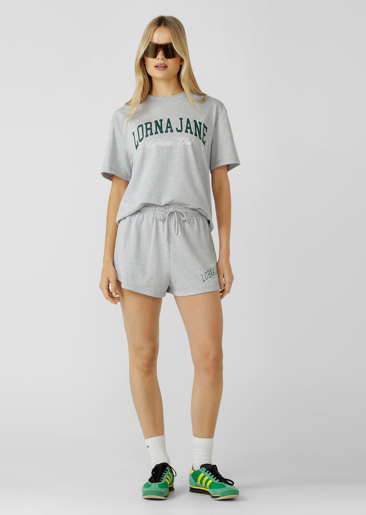 Lorna Jane All In T-Shirt - Grey Marl