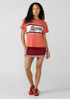 Lorna Jane Tiebreak Skirt - Cherry