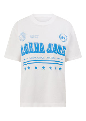 Lorna Jane Rec Club T-Shirt - White