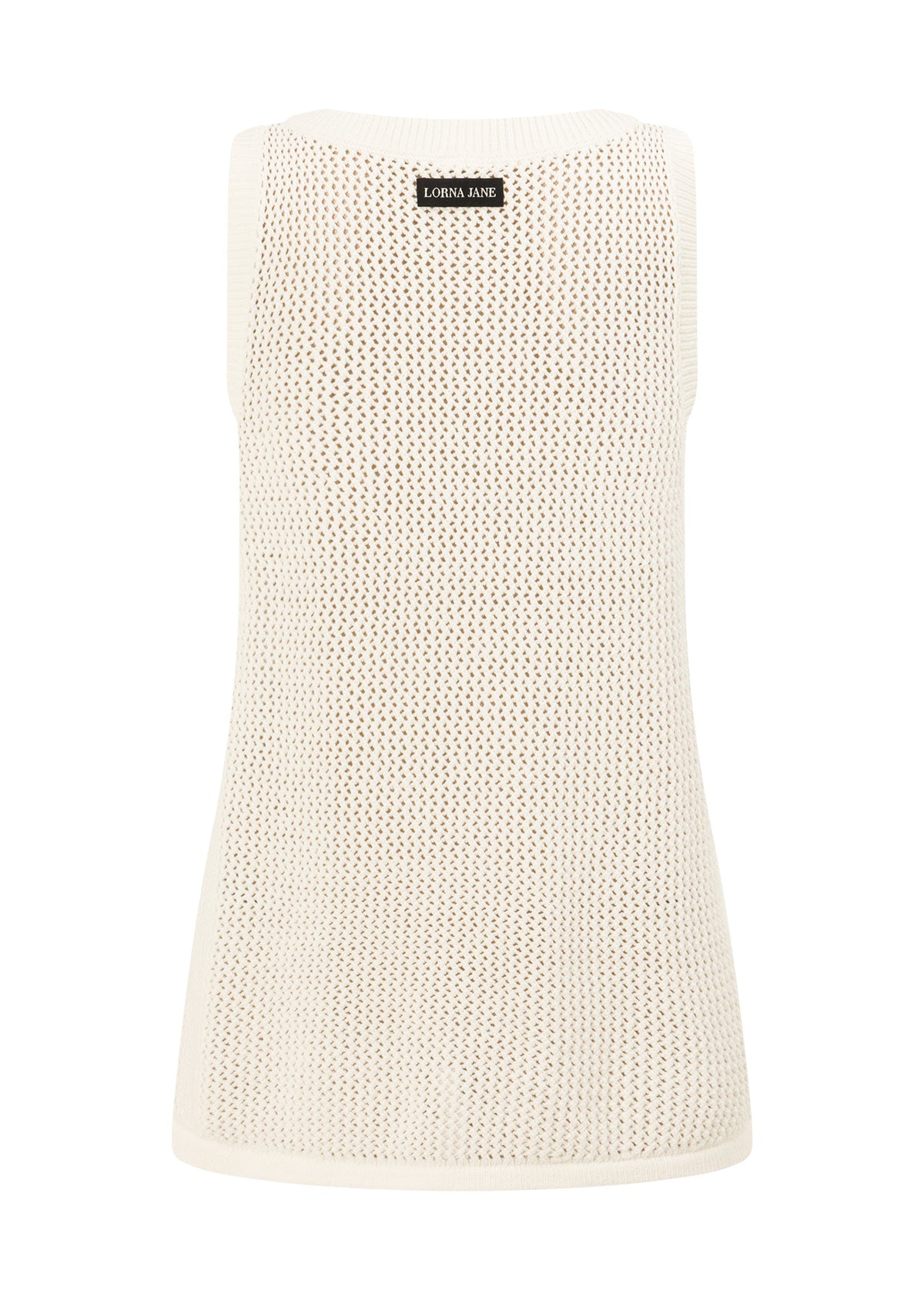 Lorna Jane Harbour Knit Tank - Porcelain