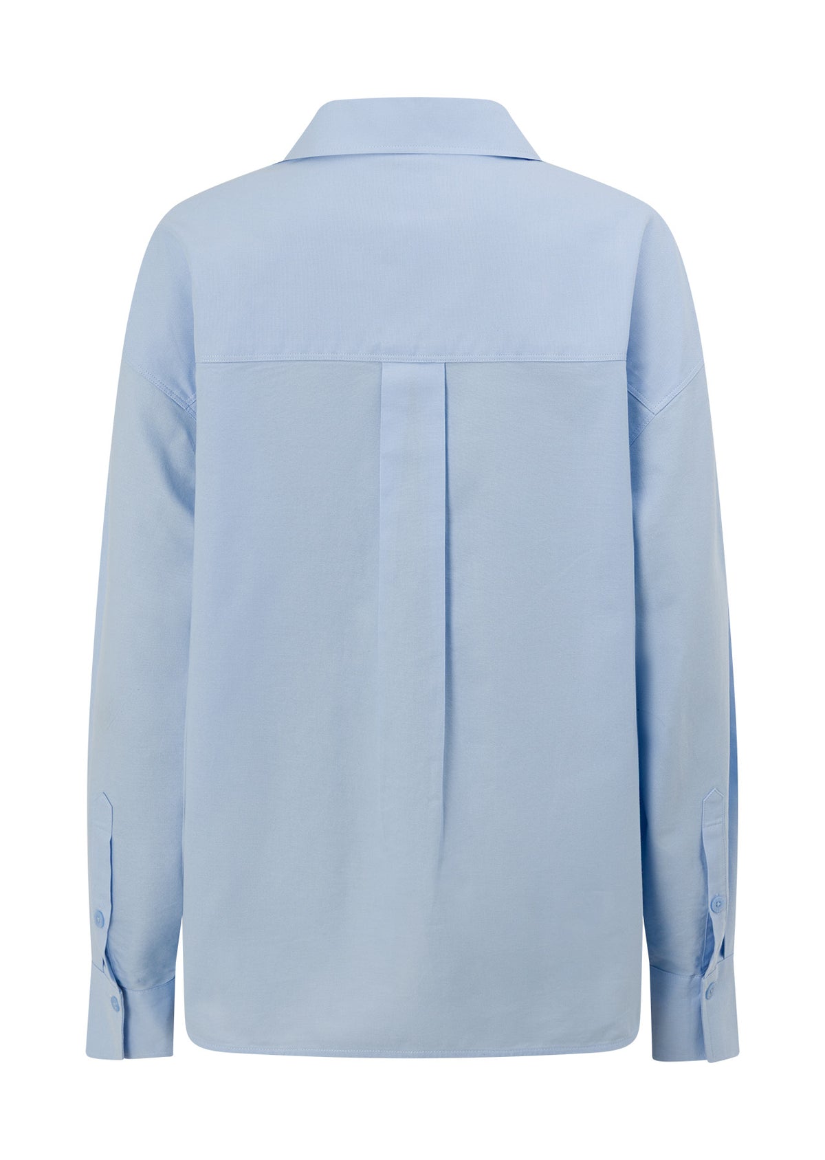 Lorna Jane LJC Unwind Long Sleeve Shirt - Oxford Blue