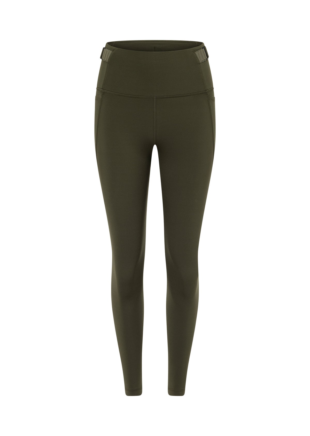 Lorna Jane Cinch And Support Phone Pocket Ankle Biter Leggings - Luxury Green