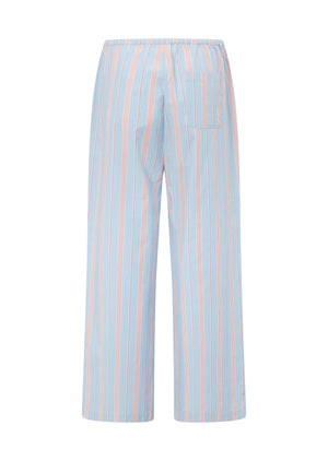 Lorna Jane Stripe Lounge Pants - Blue Multi Stripe