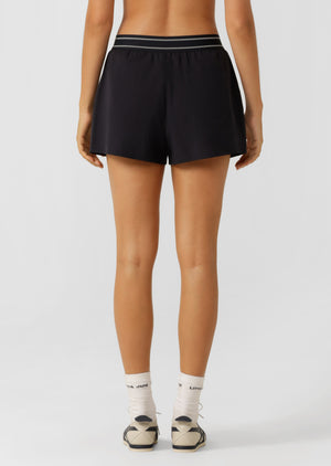 Lorna Jane Effortless Boxer Shorts - Midnight Blue