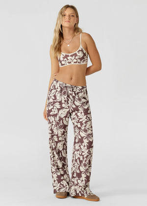 Lorna Jane Hibiscus All Day Sports Bra - Hibiscus Print