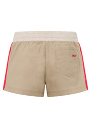 Lorna Jane Retro Flashdance Shorts - Latte