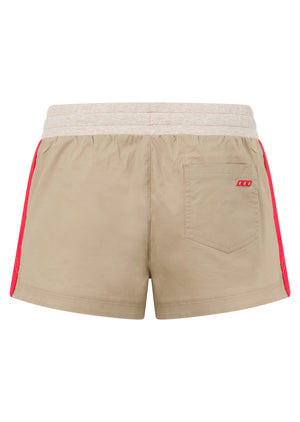 Lorna Jane Retro Flashdance Shorts - Latte