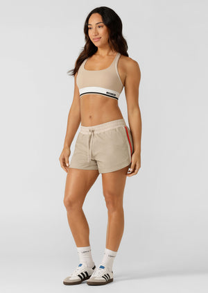 Lorna Jane Tempo Maximum Support Sports Bra - Latte