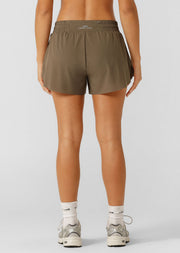 Lorna Jane Track Star Run Shorts - Hazel