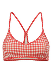 Lorna Jane Coucou Gingham Sports Bra - Coucou Gingham Print