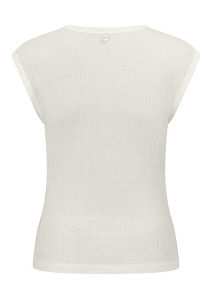 Lorna Jane Wild At Heart Active Top - Porcelain