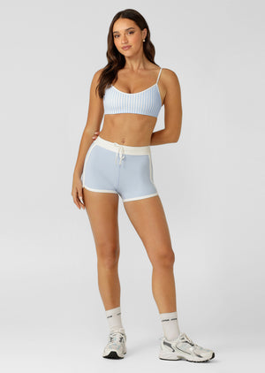Lorna Jane Serendipity Bike Shorts - Light Moontide