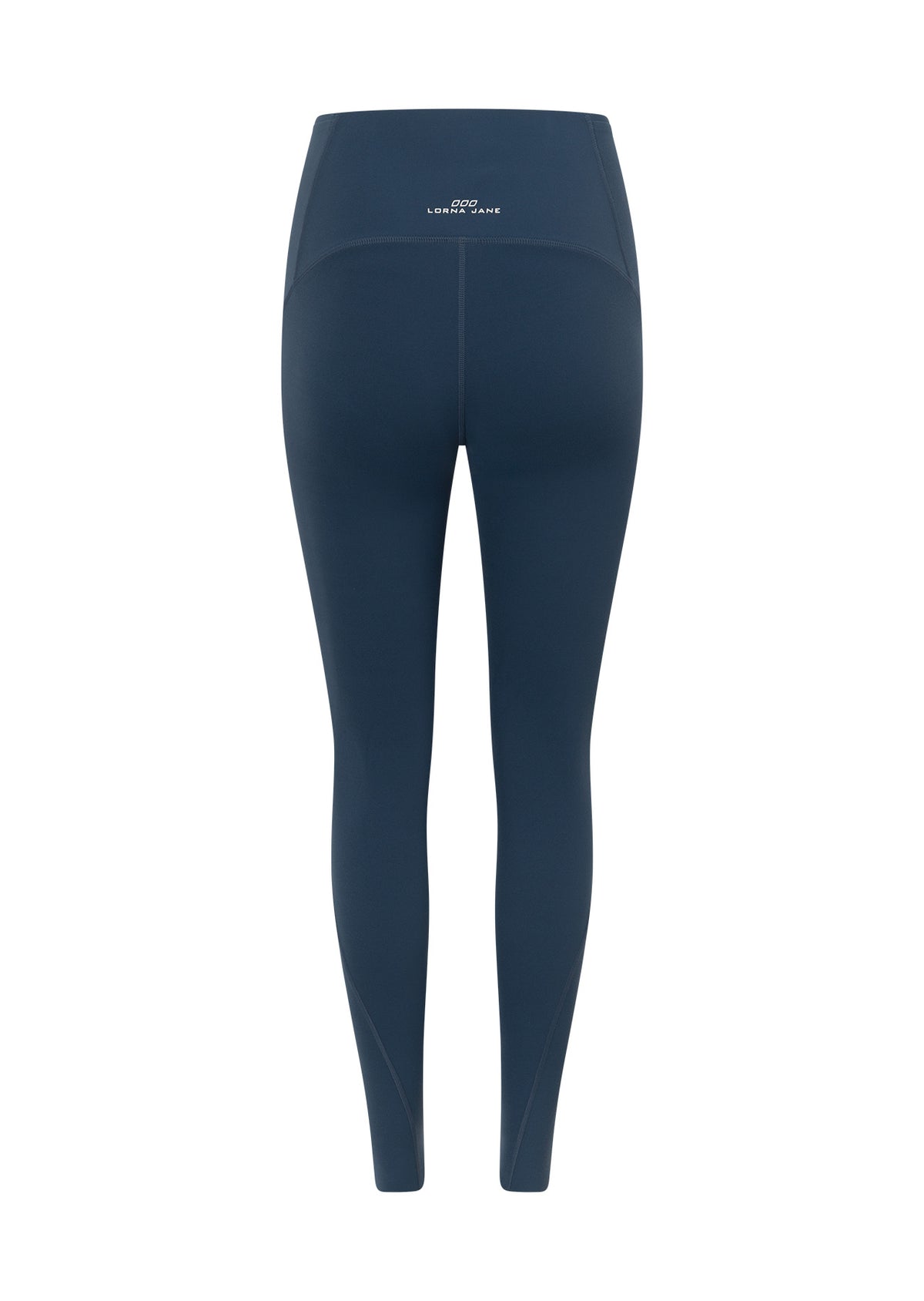 Lorna Jane Second To None Full Length Leggings - Deep Dive Blue