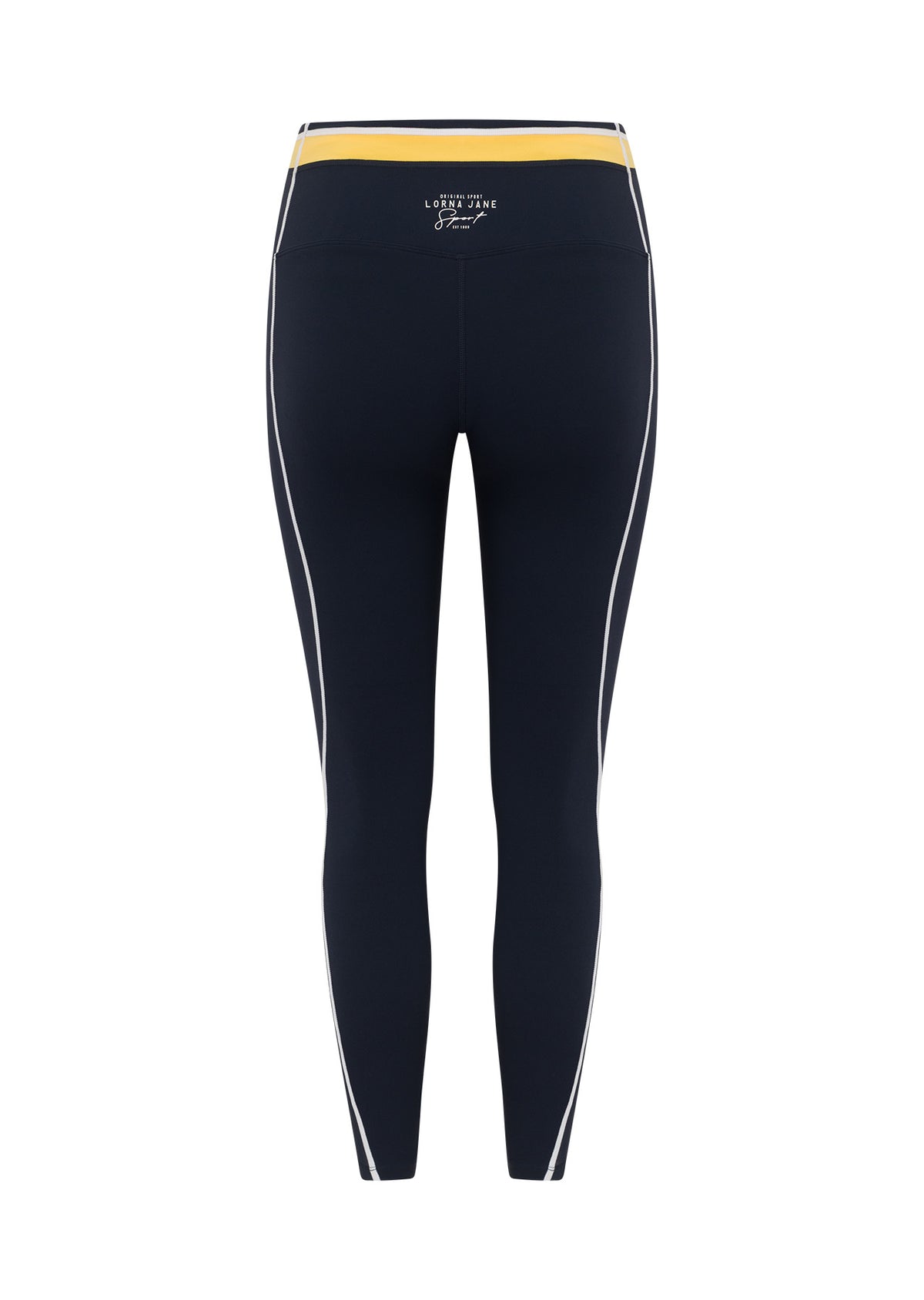 Lorna Jane Sprint To Finish Ankle Biter Leggings - Oxford Navy