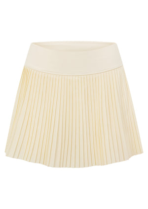 Lorna Jane Love All Micro Pleat Skort - Cream