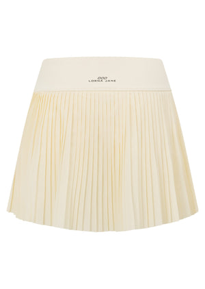 Lorna Jane Love All Micro Pleat Skort - Cream