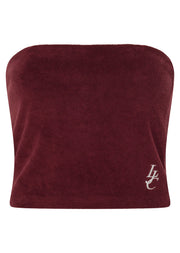 Lorna Jane Marisol Terry Boobtube - Cranberry