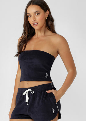 Lorna Jane Marisol Terry Boobtube - Oxford Navy