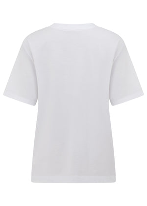 Lorna Jane Summer Resort Relaxed T-Shirt - White