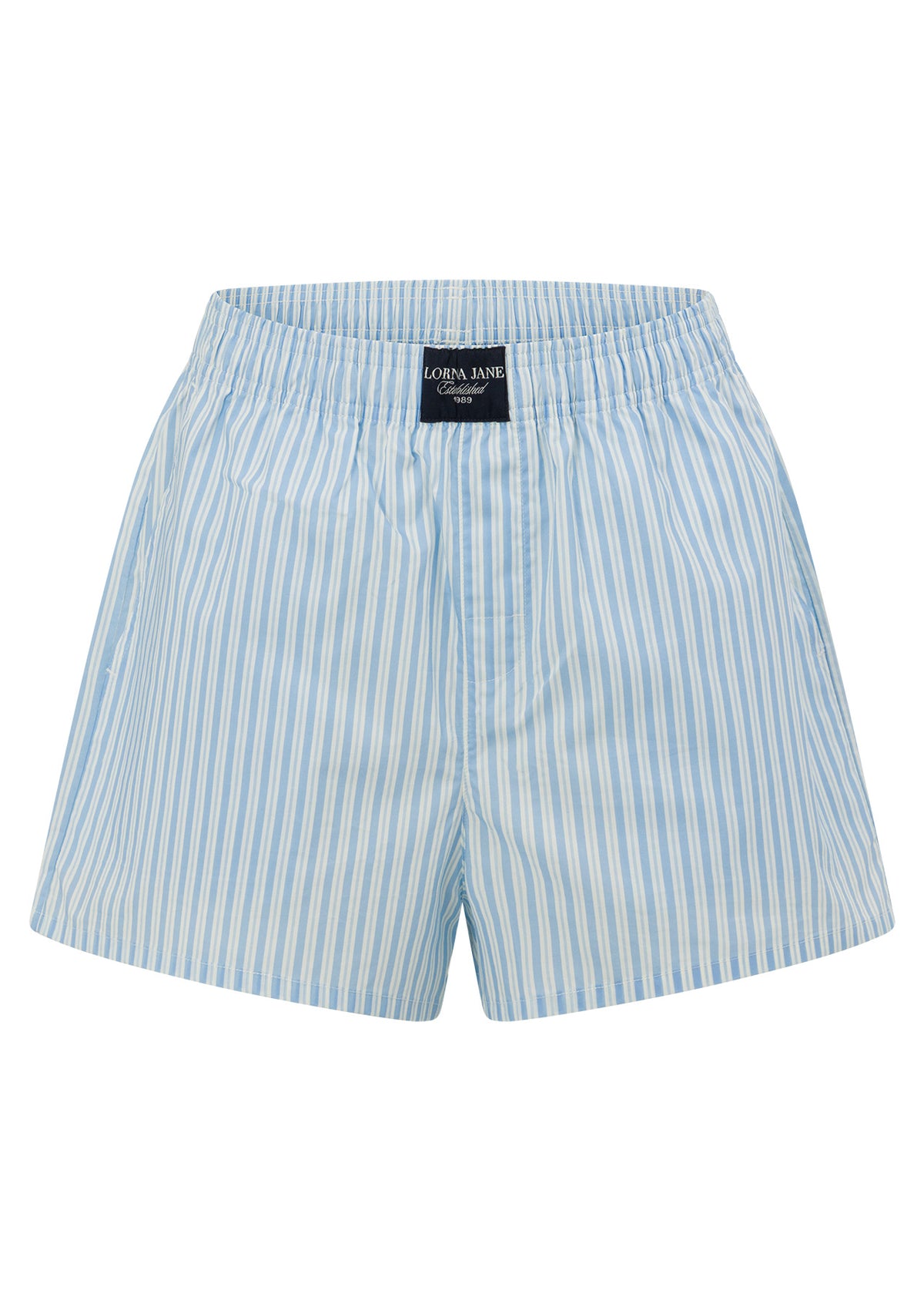 Lorna Jane Morning Pages Shorts - Serendipity Stripe Print