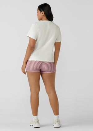 Lorna Jane Sunkissed T-Shirt - Porcelain