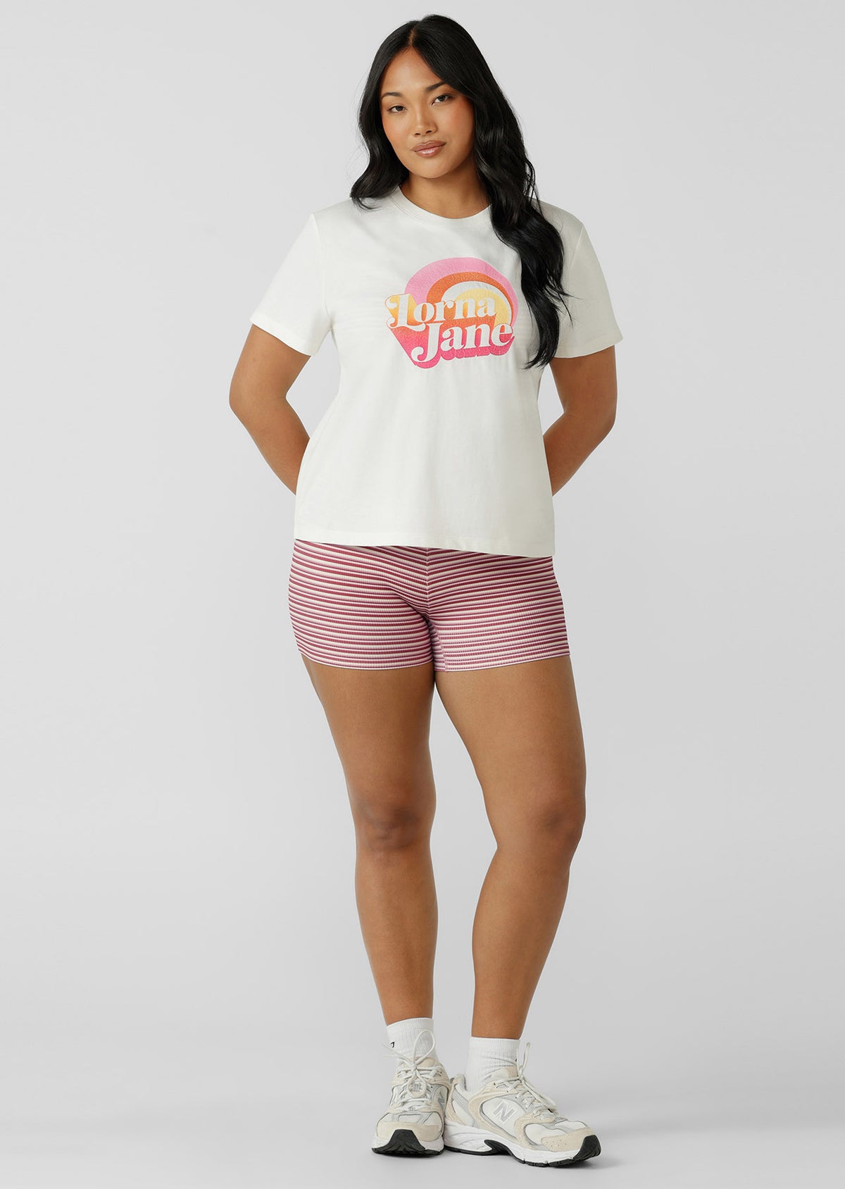 Lorna Jane Sunkissed T-Shirt - Porcelain