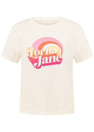 Lorna Jane Sunkissed T-Shirt - Porcelain