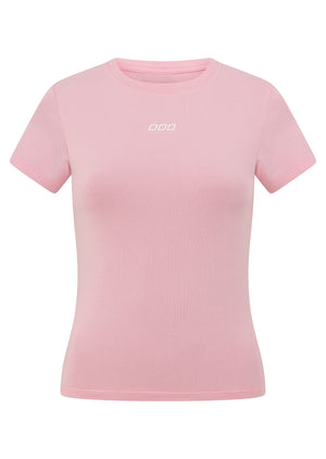 Lorna Jane Active Living Slim T-Shirt - Sweet Pink